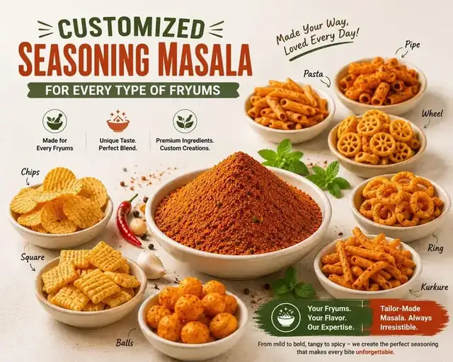 Fryums seasoning from Tharun Enterprises
