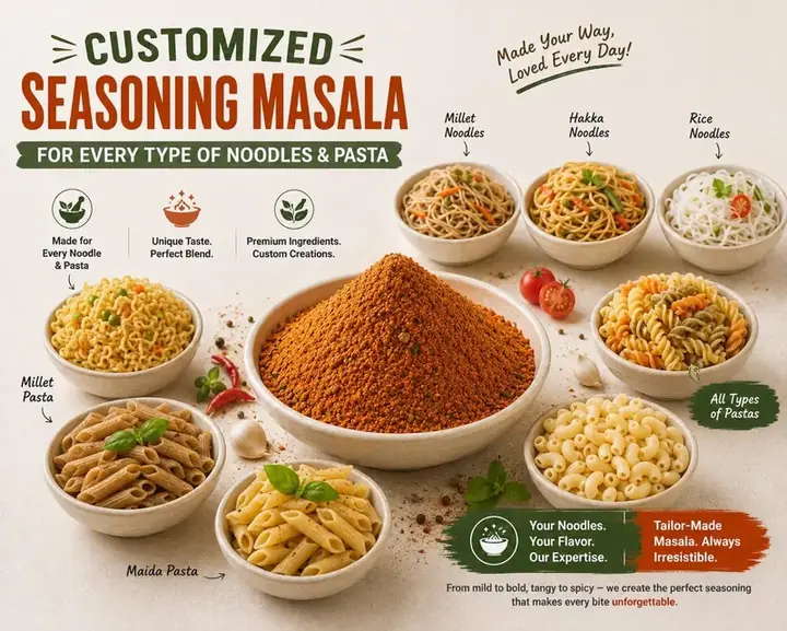 Noodle seasoning from Tharun Enterprises