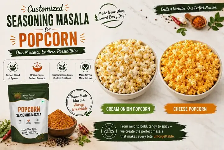 Popcorn seasoning from Tharun Enterprises