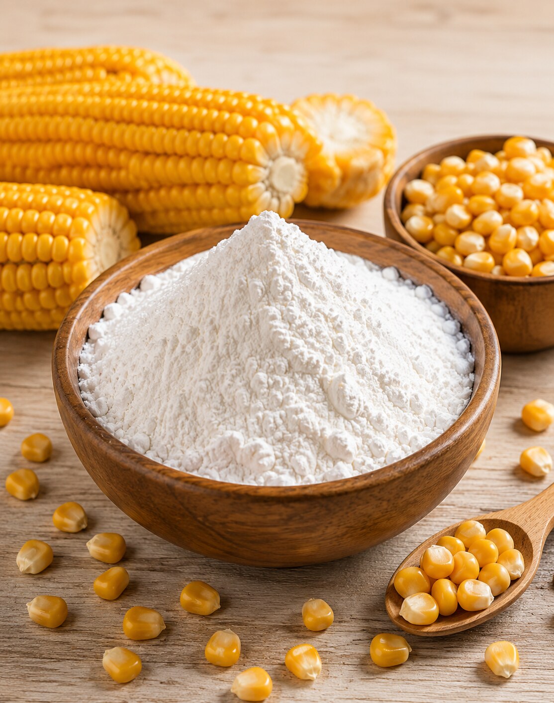 Food-grade and industrial-grade maize starch from Tharun Enterprises