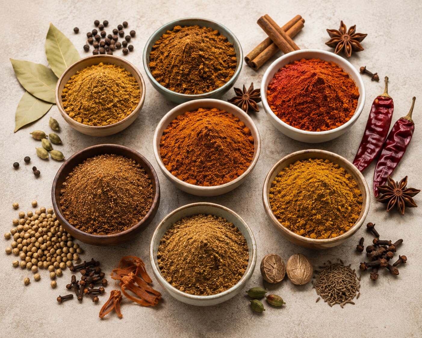 Spice blend and masala products from Tharun Enterprises