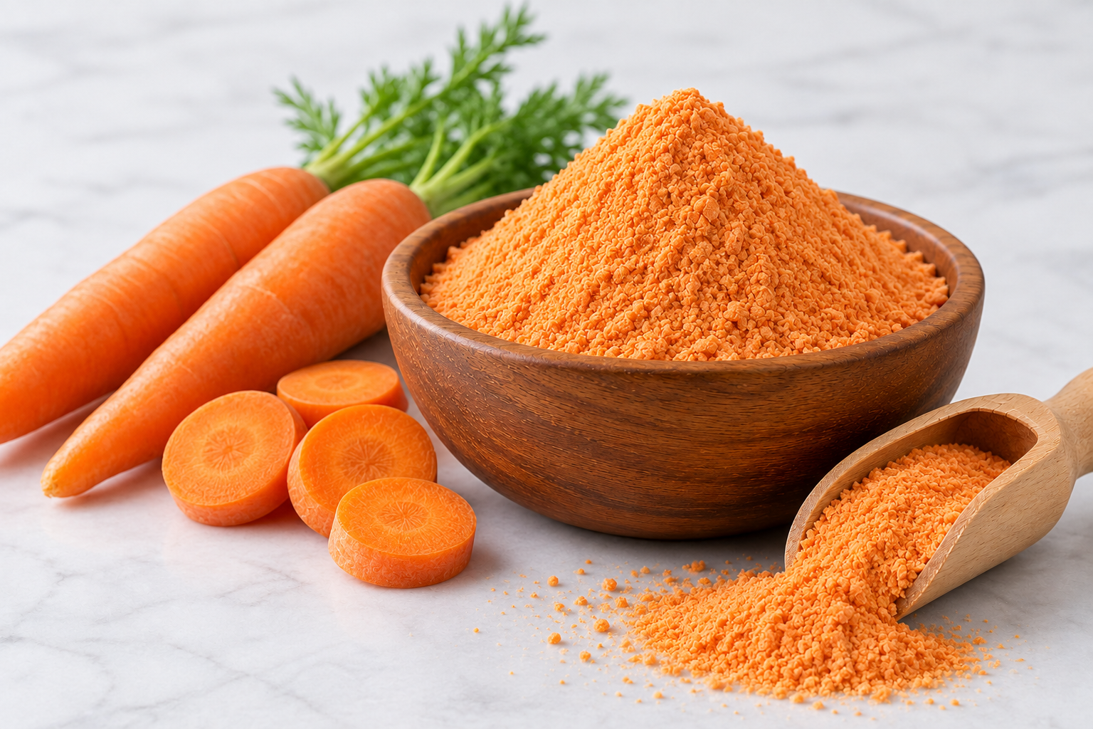 Dehydrated Carrot Powder