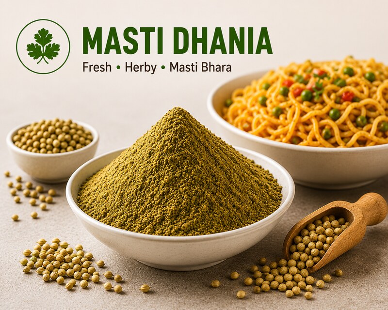 Masti Dhania flavour by Tharun Enterprises