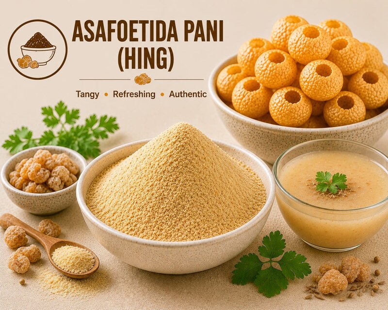 Asafoetida (Hing) Pani flavour by Tharun Enterprises