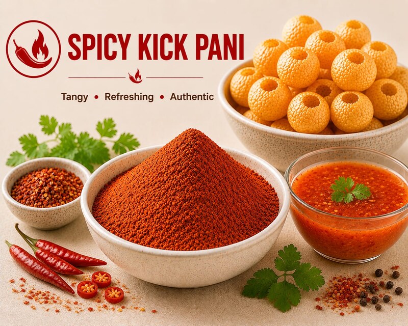 Spicy Kick Pani flavour by Tharun Enterprises
