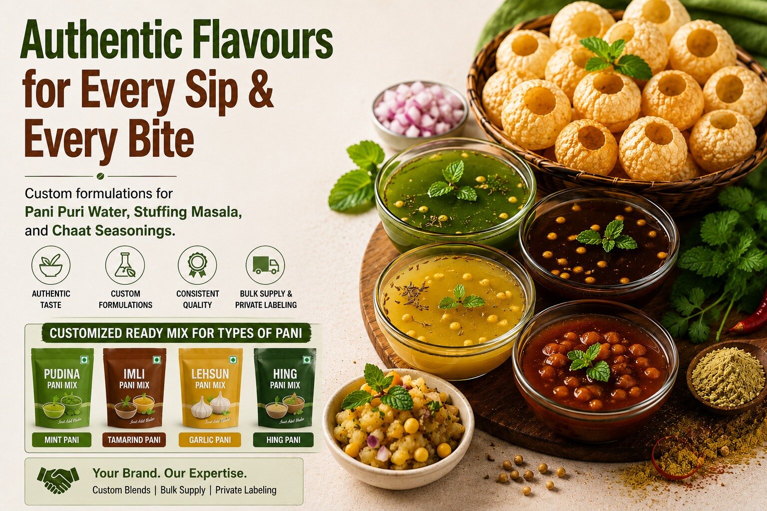 Pani Puri masala from Tharun Enterprises